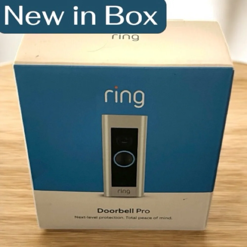 Ring Wired Doorbell Pro (Formerly Video Doorbell Pro 2) – Satin Nickel